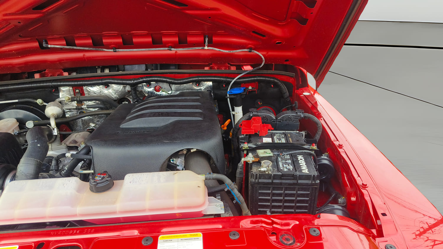 Used 2024 Mahindra Thar LX Hard Top Petrol MT 4WD Petrol Manual engine ENGINE LEFT SIDE VIEW
