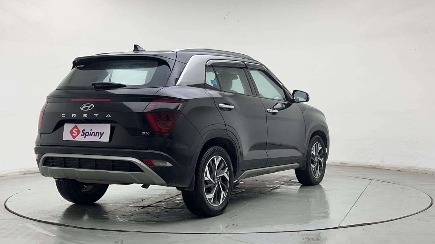 Used 2022 Hyundai Creta SX (O) 1.5 Diesel Diesel Manual exterior RIGHT REAR CORNER VIEW