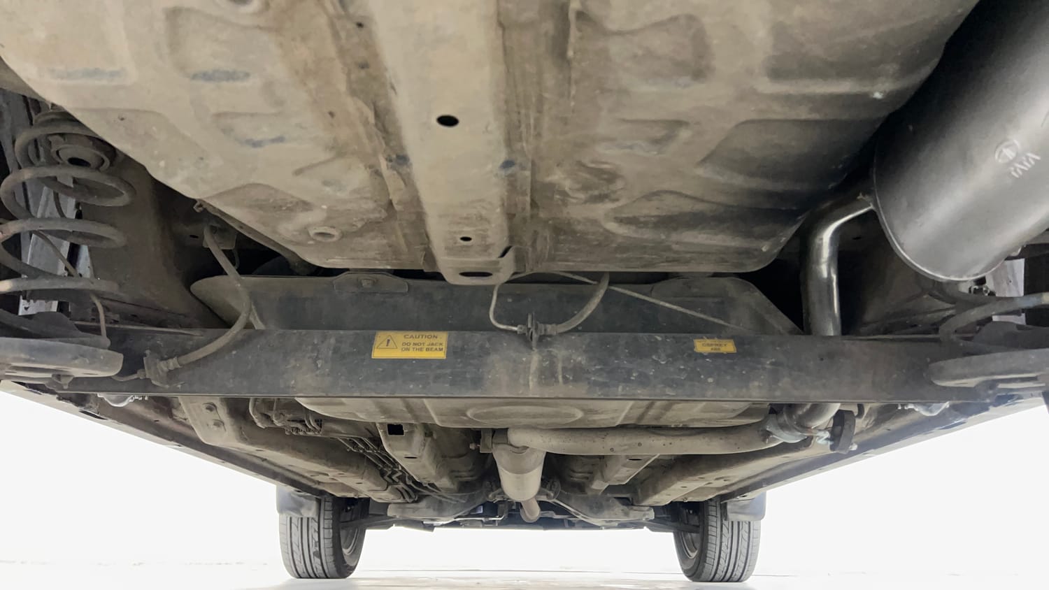 Used 2018 Tata Nexon XZ Plus Diesel Dual Tone Diesel Manual extra REAR UNDERBODY VIEW (TAKEN FROM REAR)