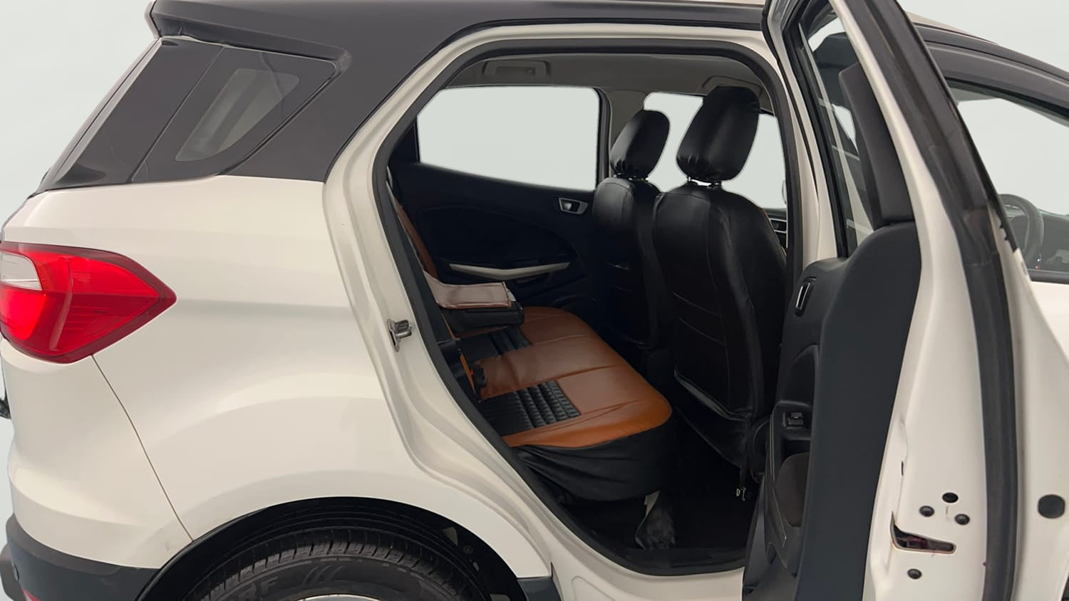 Used 2018 Ford EcoSport Titanium 1.5L Ti-VCT Petrol Manual interior RIGHT SIDE REAR DOOR CABIN VIEW