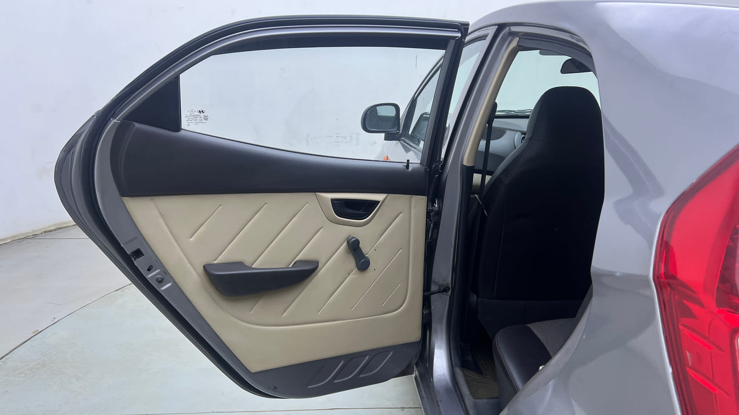 Used 2014 Hyundai Eon D-Lite + Petrol Manual interior LEFT REAR DOOR OPEN VIEW
