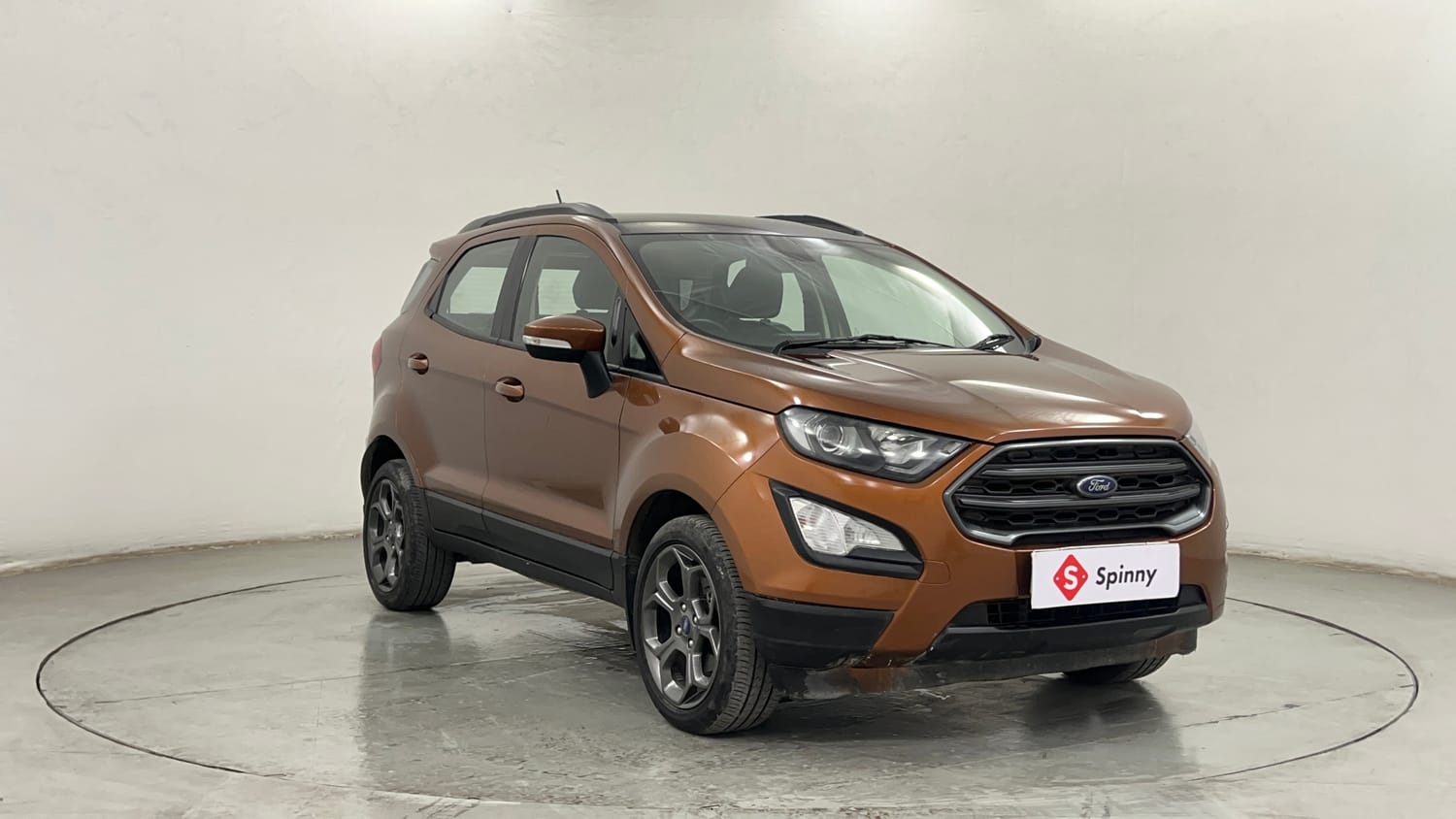 Used 2019 Ford EcoSport S Petrol Petrol Manual exterior RIGHT FRONT CORNER VIEW