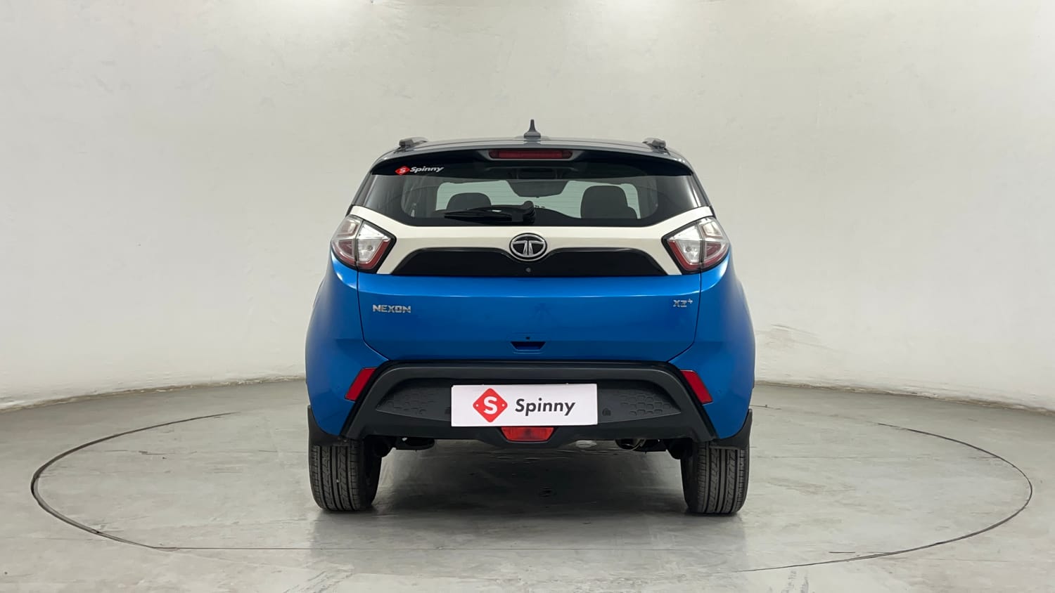 Used 2018 Tata Nexon XZ Plus Diesel Dual Tone Diesel Manual exterior BACK VIEW