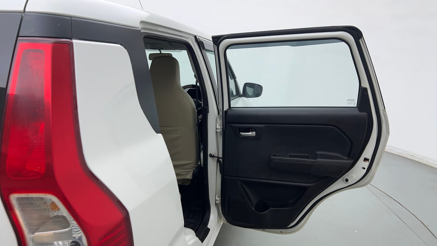 Used 2019 Maruti Suzuki Wagon R VXi 1.2 Petrol Manual interior RIGHT REAR DOOR OPEN VIEW