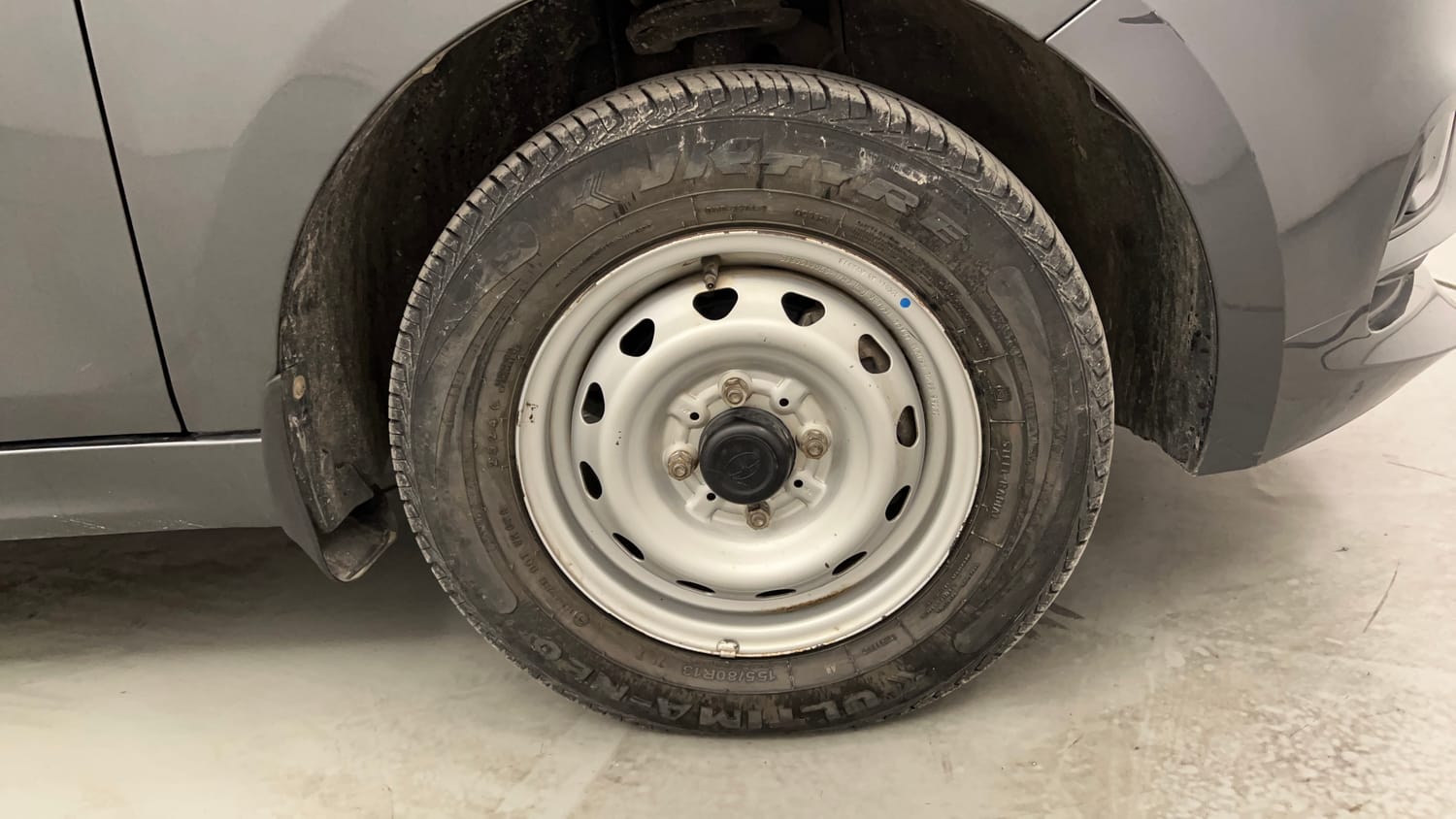 Used 2024 Tata Tiago XE Petrol Manual tyres RIGHT FRONT TYRE RIM VIEW