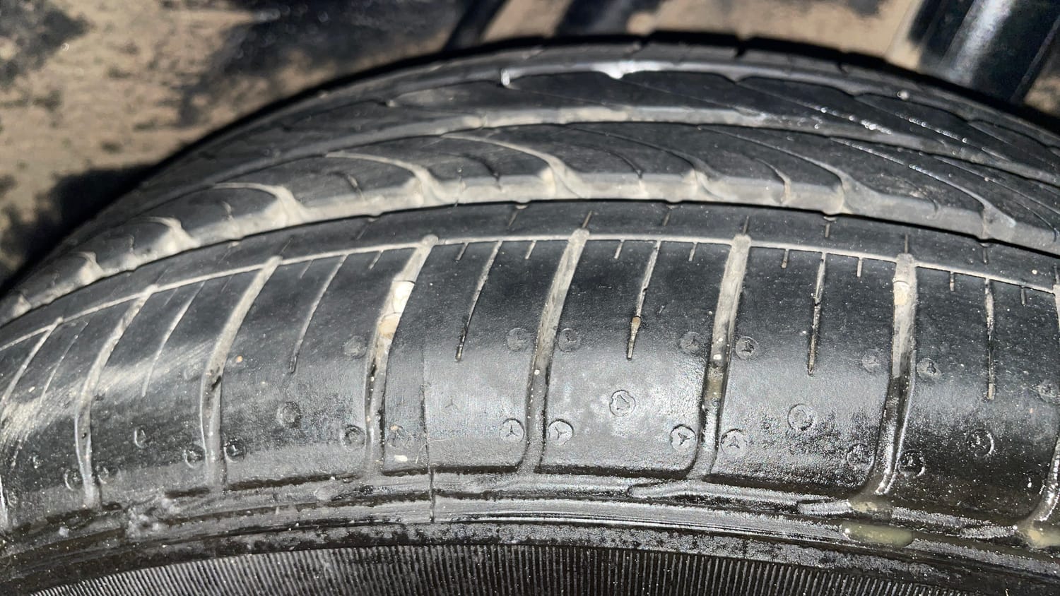 Used 2014 Honda Mobilio S Petrol Petrol Manual tyres LEFT REAR TYRE TREAD VIEW