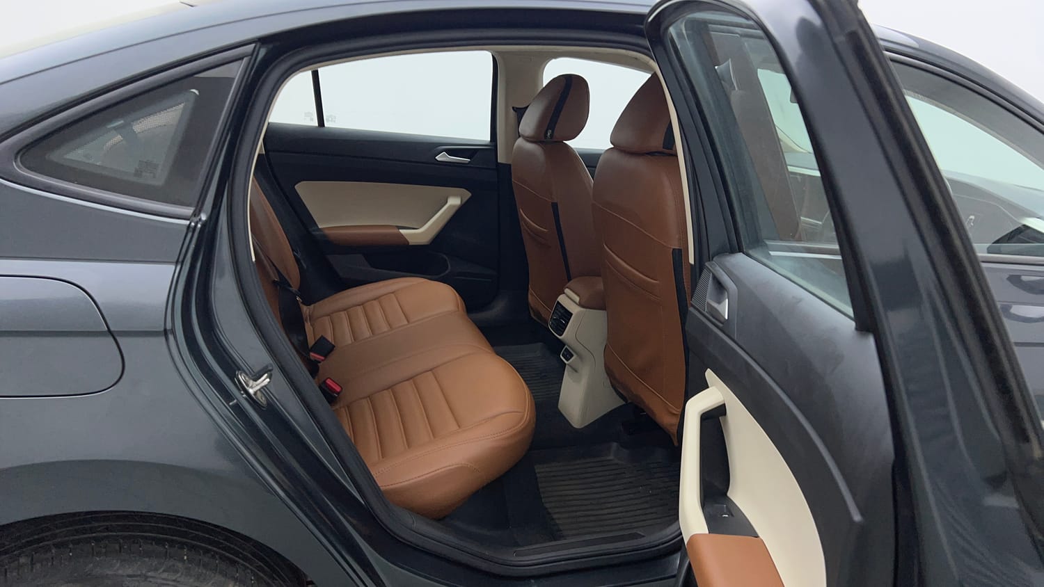 Used 2023 Volkswagen Virtus Highline 1.0 TSI AT Petrol Automatic interior RIGHT SIDE REAR DOOR CABIN VIEW