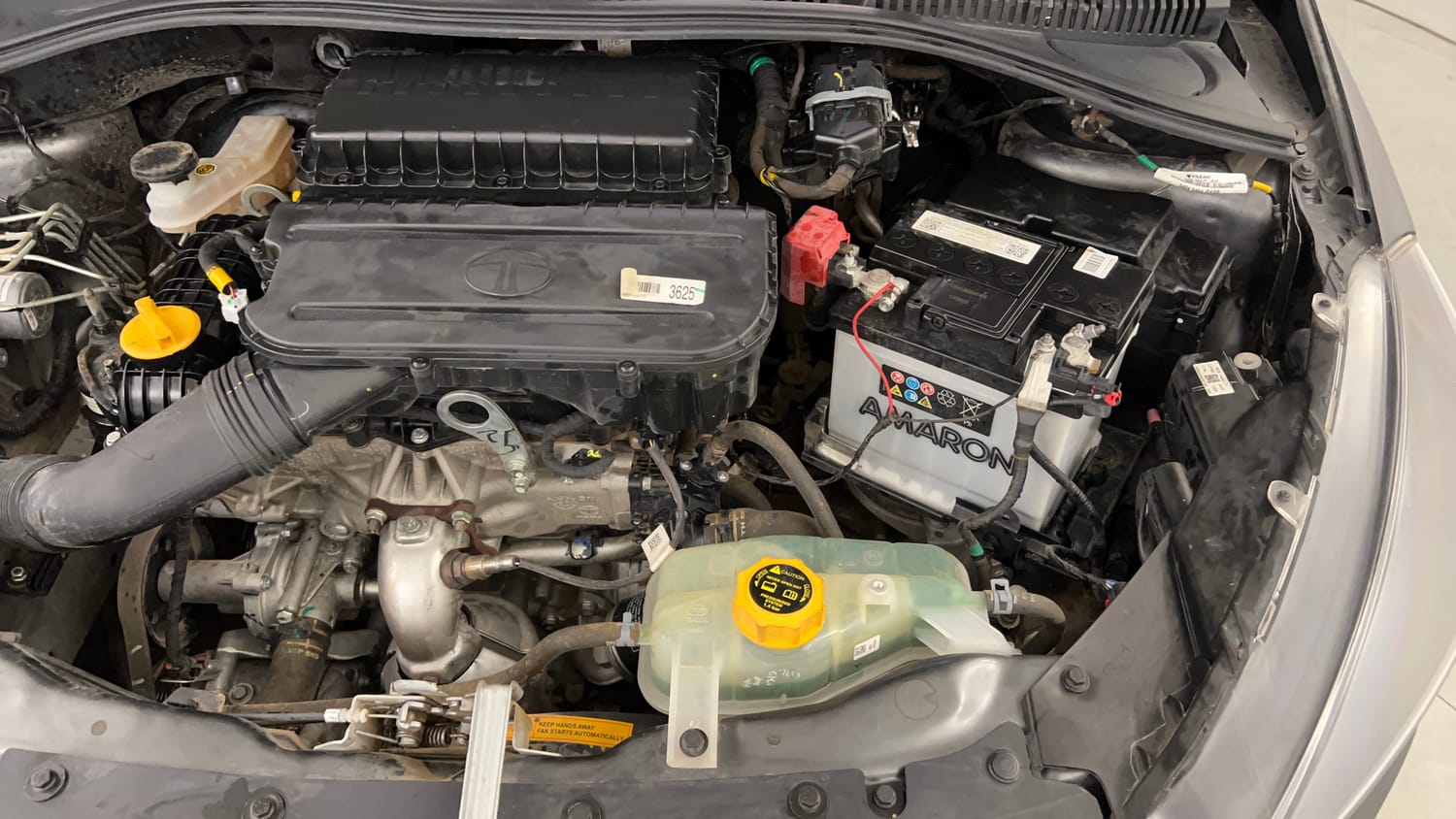 Used 2024 Tata Tiago XE Petrol Manual engine ENGINE LEFT SIDE VIEW