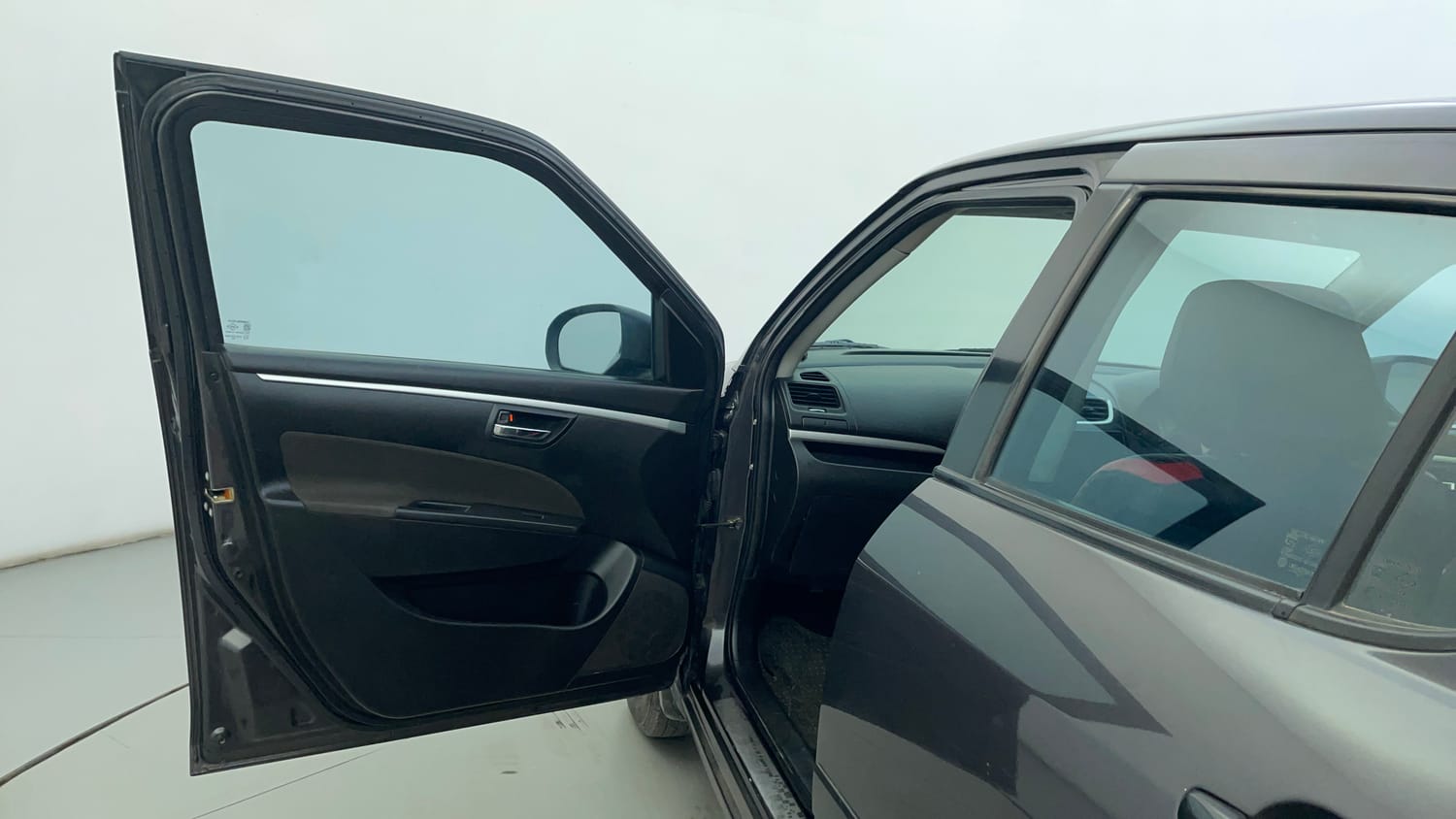 Used 2015 Maruti Suzuki Swift VXi Petrol Manual interior LEFT FRONT DOOR OPEN VIEW