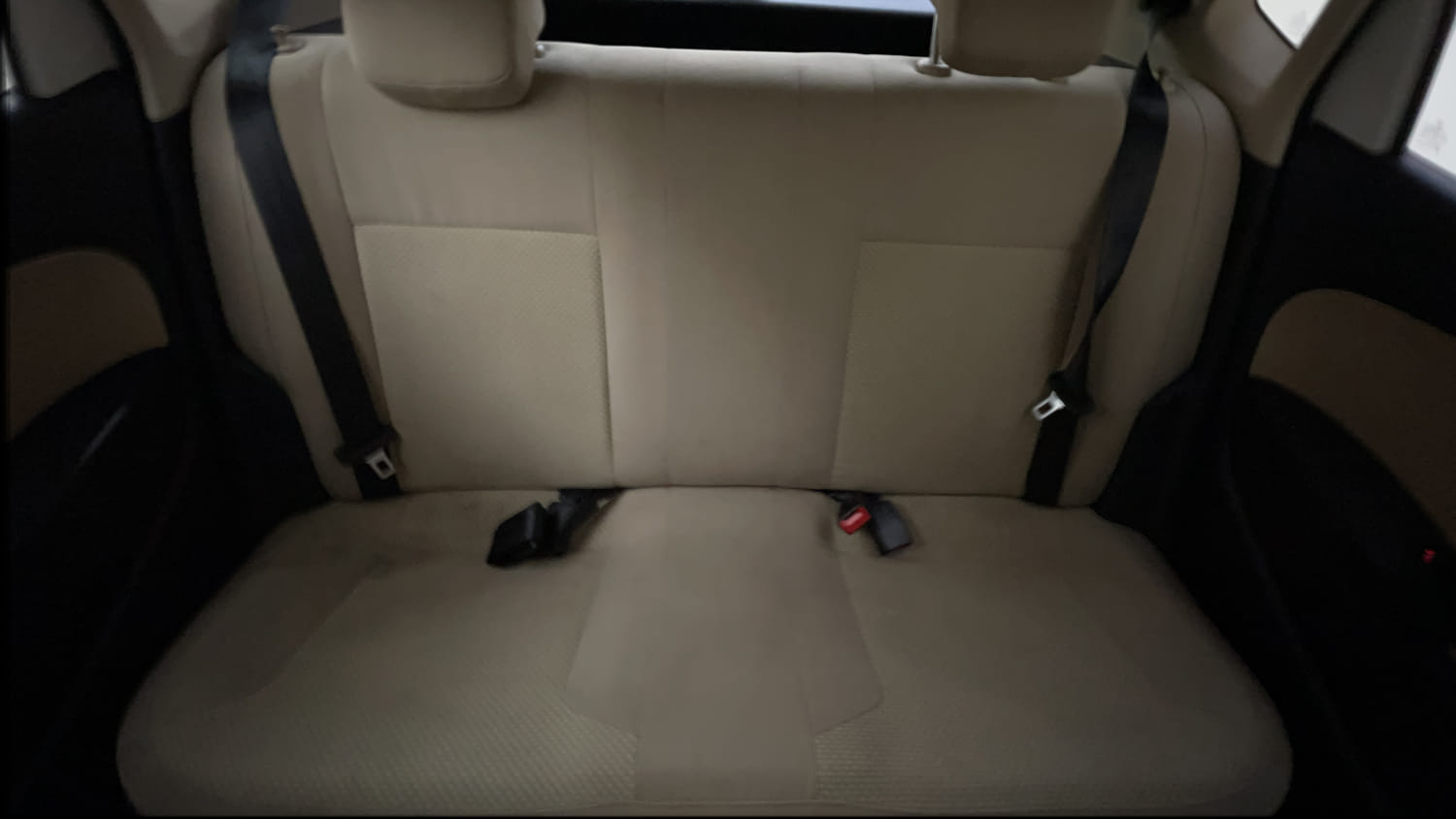 Used 2014 Volkswagen Polo Highline1.5L (D) Diesel Manual interior REAR SEAT CONDITION VIEW