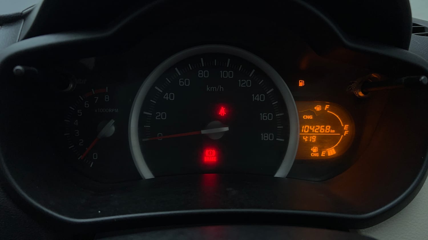 Used 2018 Maruti Suzuki Celerio VXi CNG Cng Manual interior CLUSTERMETER VIEW