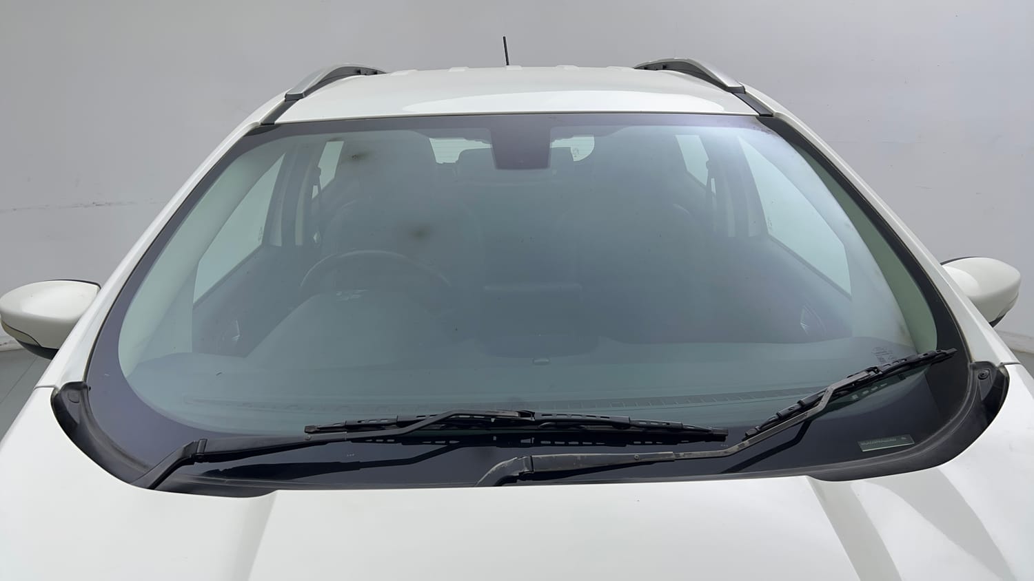 Used 2018 Ford EcoSport Titanium + 1.5L Ti-VCT Petrol Manual exterior FRONT WINDSHIELD VIEW