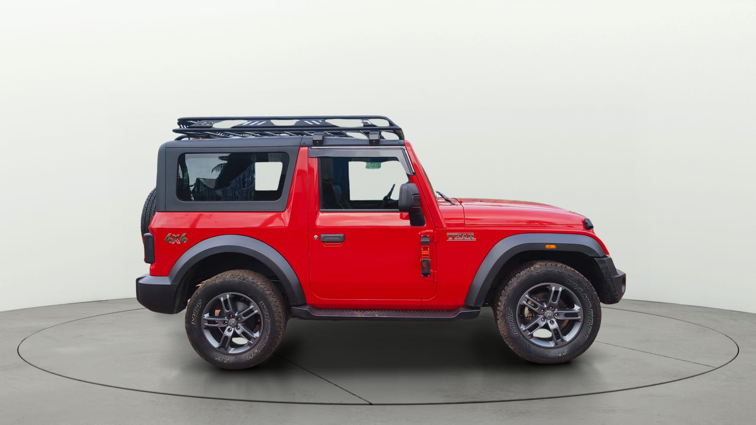 Used 2024 Mahindra Thar LX Hard Top Petrol MT 4WD Petrol Manual exterior RIGHT SIDE VIEW