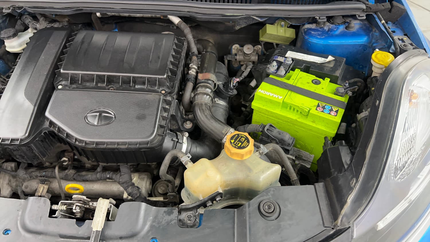 Used 2018 Tata Nexon XZ Plus Diesel Dual Tone Diesel Manual engine ENGINE LEFT SIDE VIEW