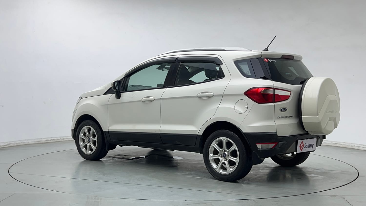 Used 2018 Ford EcoSport Titanium + 1.5L Ti-VCT Petrol Manual exterior LEFT REAR CORNER VIEW