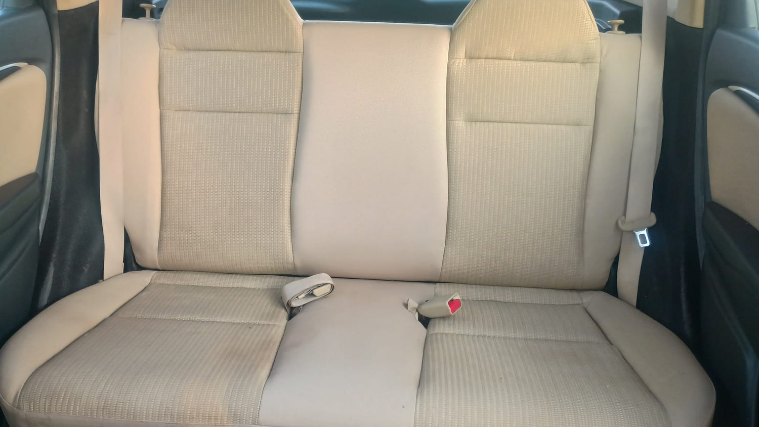 Used 2017 Honda Jazz V Petrol Petrol Manual interior REAR SEAT CONDITION VIEW