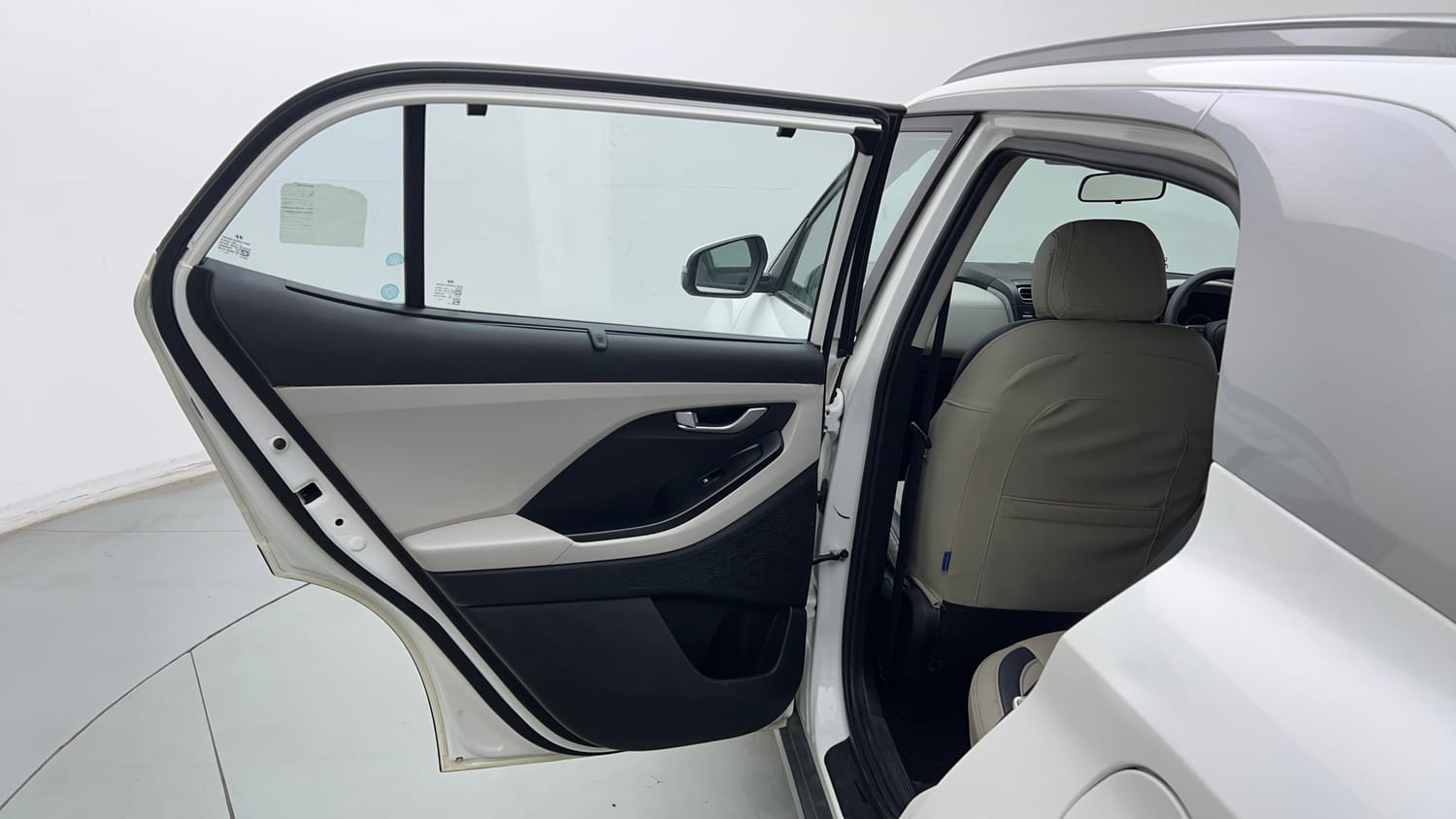 Used 2022 Hyundai Creta S 1.5 Petrol iMT Petrol Manual interior LEFT REAR DOOR OPEN VIEW