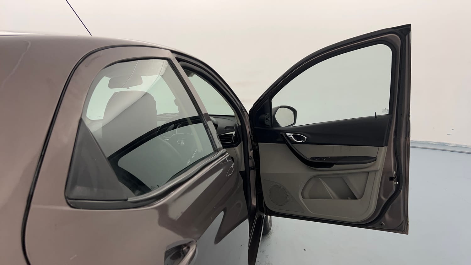 Used 2017 Tata Tiago Revotron XZ Petrol Manual interior RIGHT FRONT DOOR OPEN VIEW