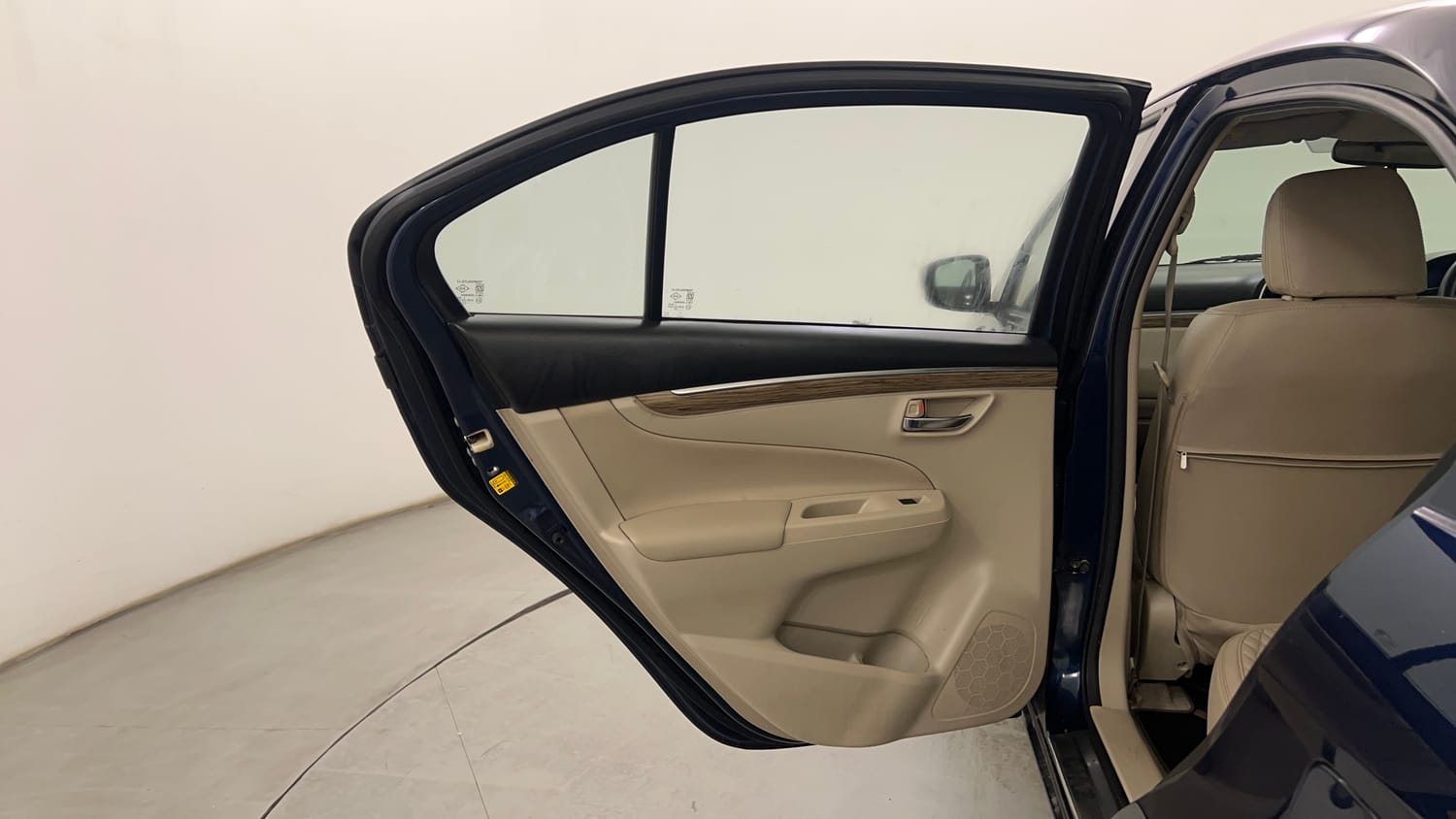 Used 2023 Maruti Suzuki Ciaz Zeta 1.5 Petrol Manual interior LEFT REAR DOOR OPEN VIEW