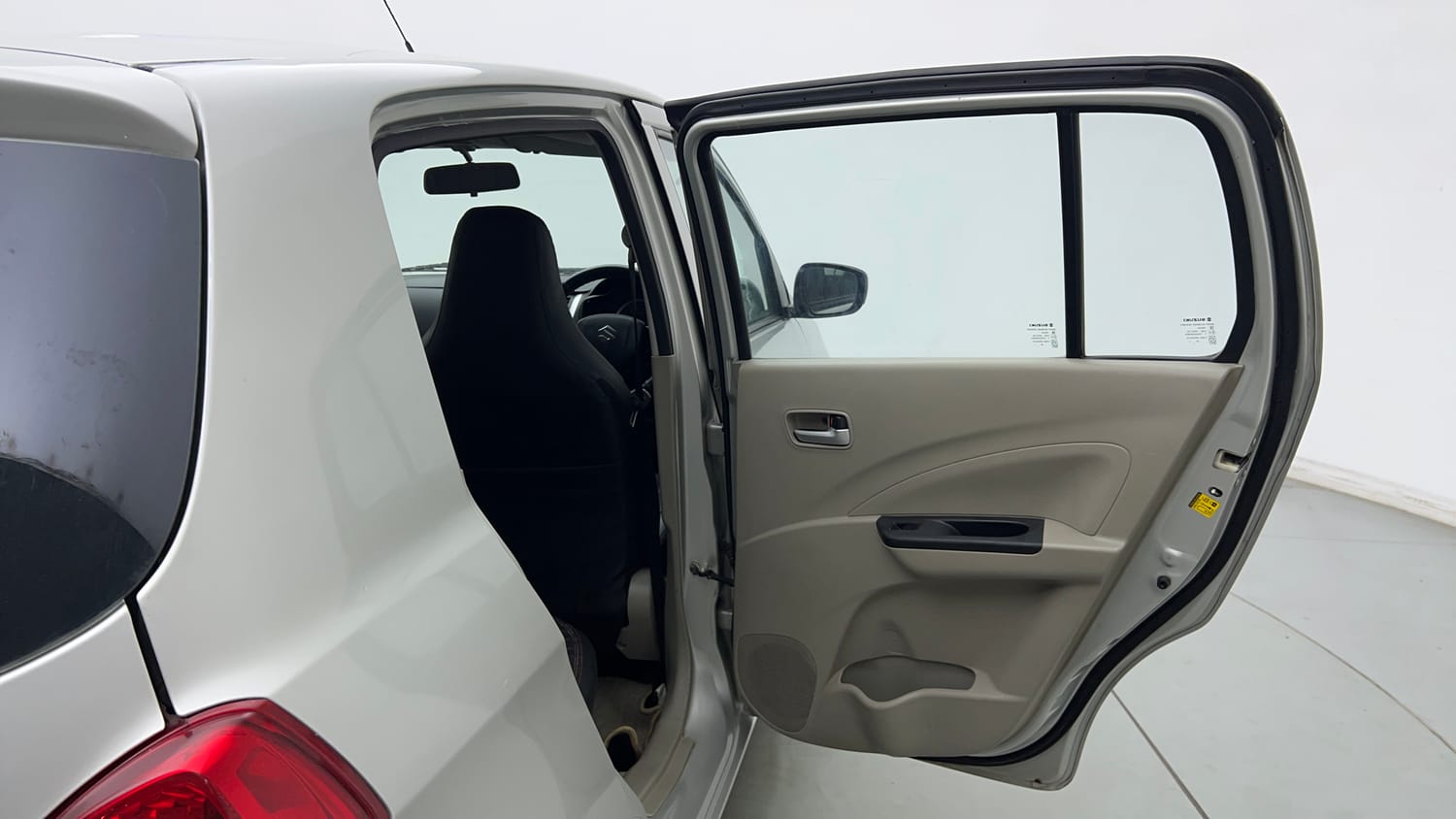 Used 2016 Maruti Suzuki Celerio VXi CNG Cng Manual interior RIGHT REAR DOOR OPEN VIEW