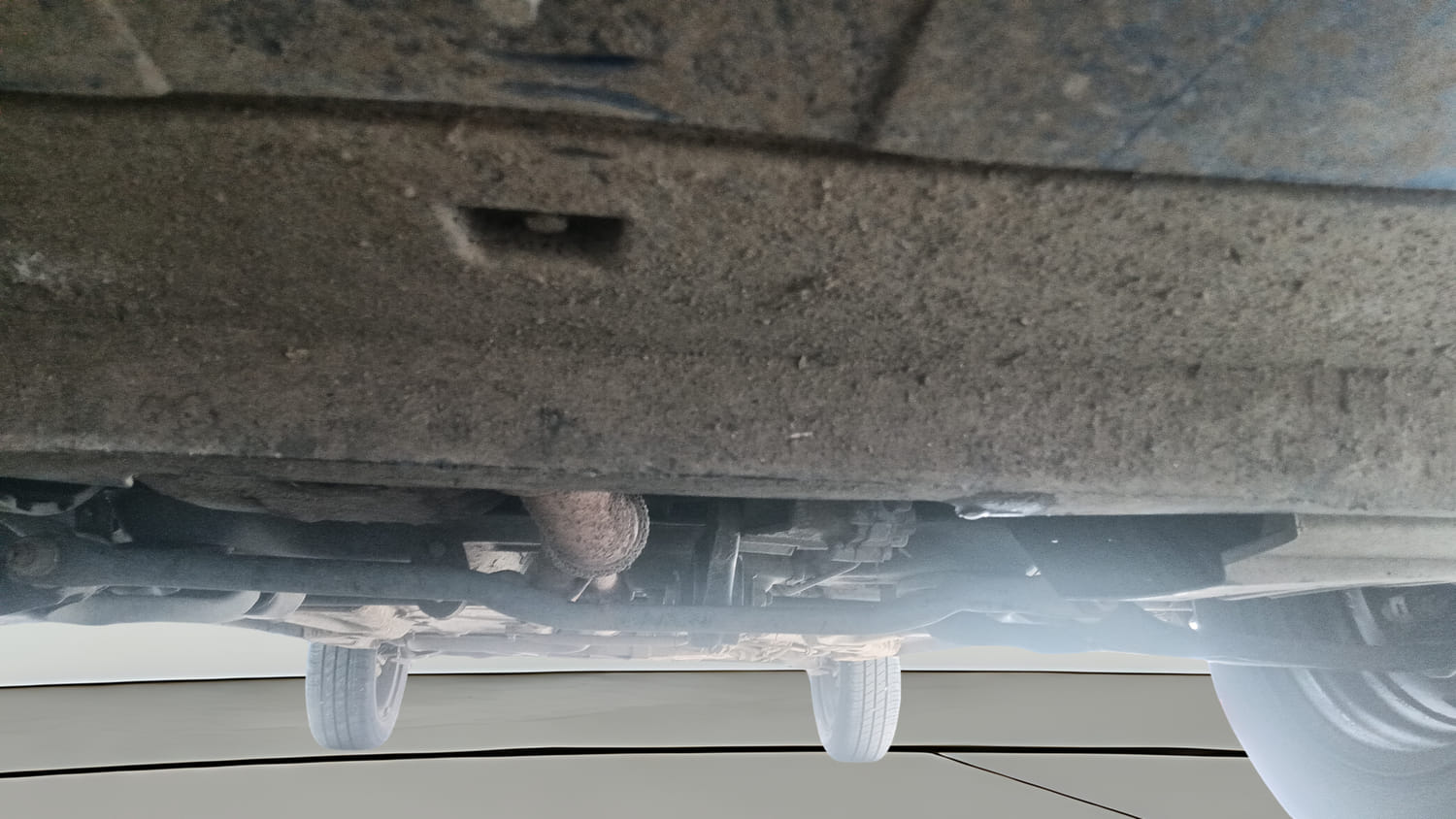 Used 2026 Tata Tiago XZ Plus CNG Cng Manual extra FRONT LEFT UNDERBODY VIEW