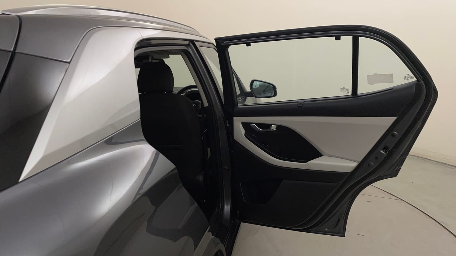 Used 2023 Hyundai Creta SX 1.5 Petrol IVT Petrol Automatic interior RIGHT REAR DOOR OPEN VIEW
