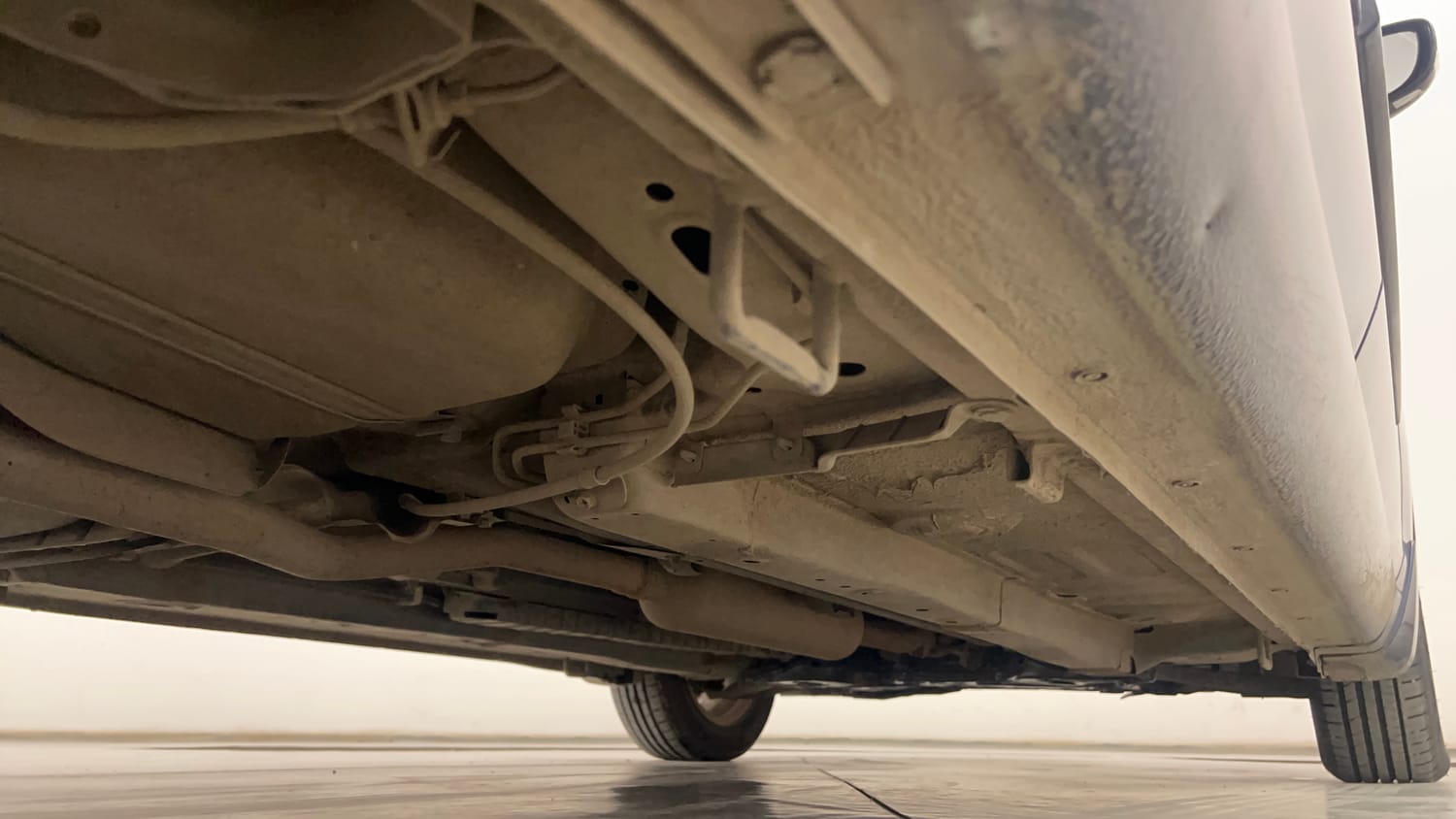 Used 2023 Maruti Suzuki Ciaz Zeta 1.5 Petrol Manual extra REAR RIGHT UNDERBODY VIEW
