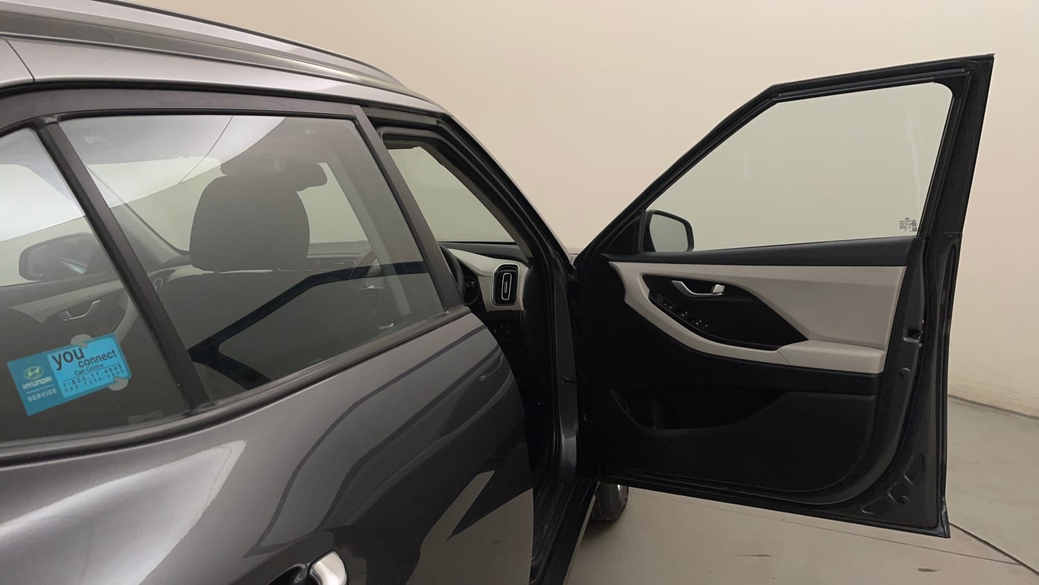 Used 2023 Hyundai Creta SX 1.5 Petrol IVT Petrol Automatic interior RIGHT FRONT DOOR OPEN VIEW