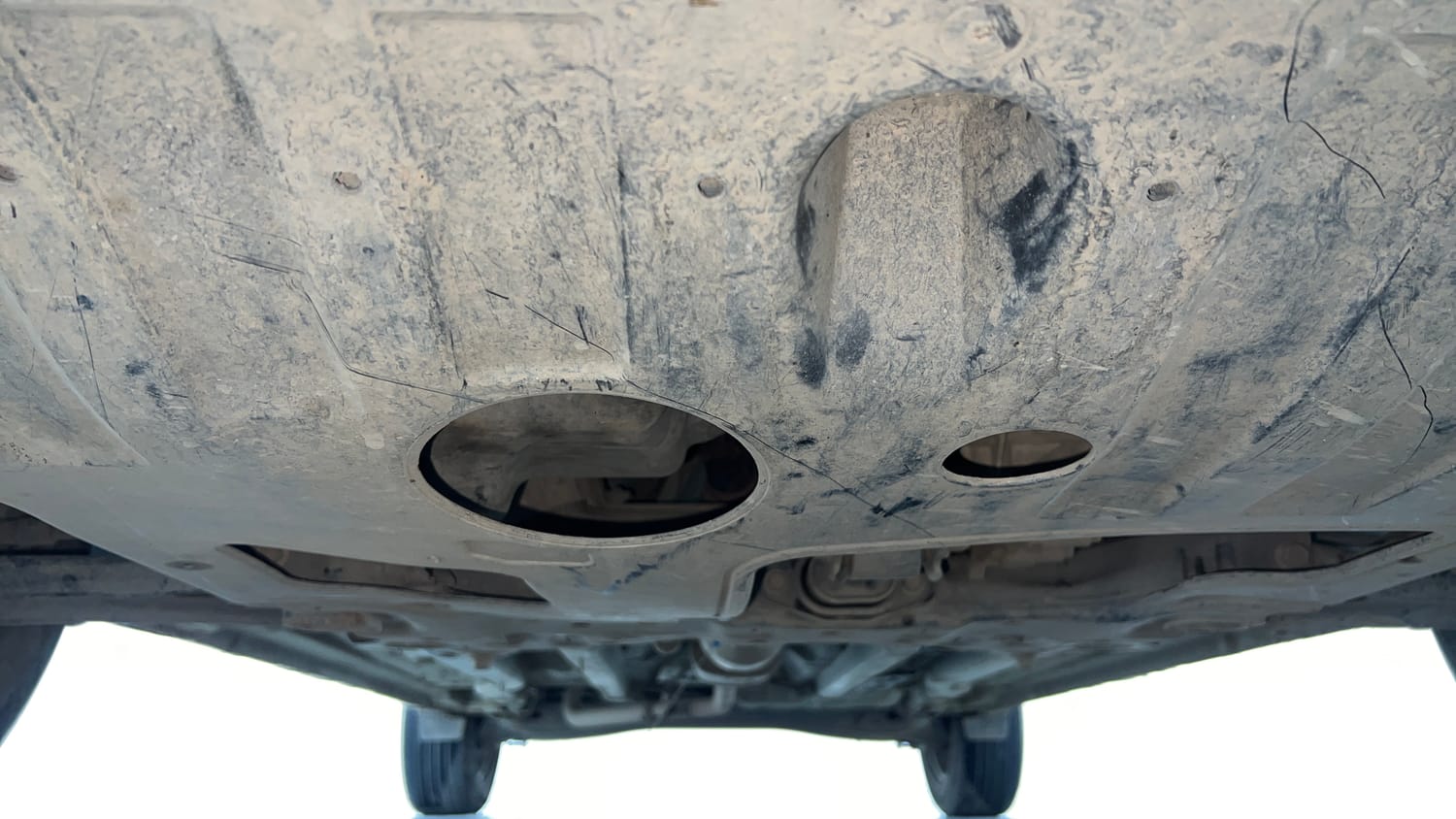 Used 2022 Hyundai Creta S 1.5 Petrol iMT Petrol Manual extra FRONT LEFT UNDERBODY VIEW