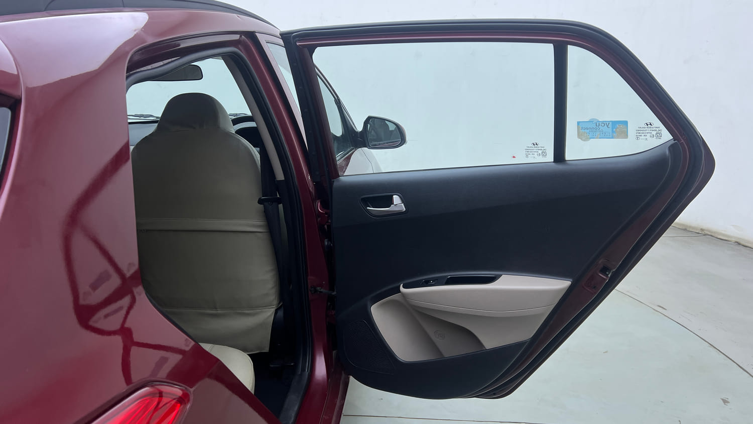 Used 2016 Hyundai Grand i10 Asta 1.2 Kappa VTVT (O) Petrol Manual interior RIGHT REAR DOOR OPEN VIEW