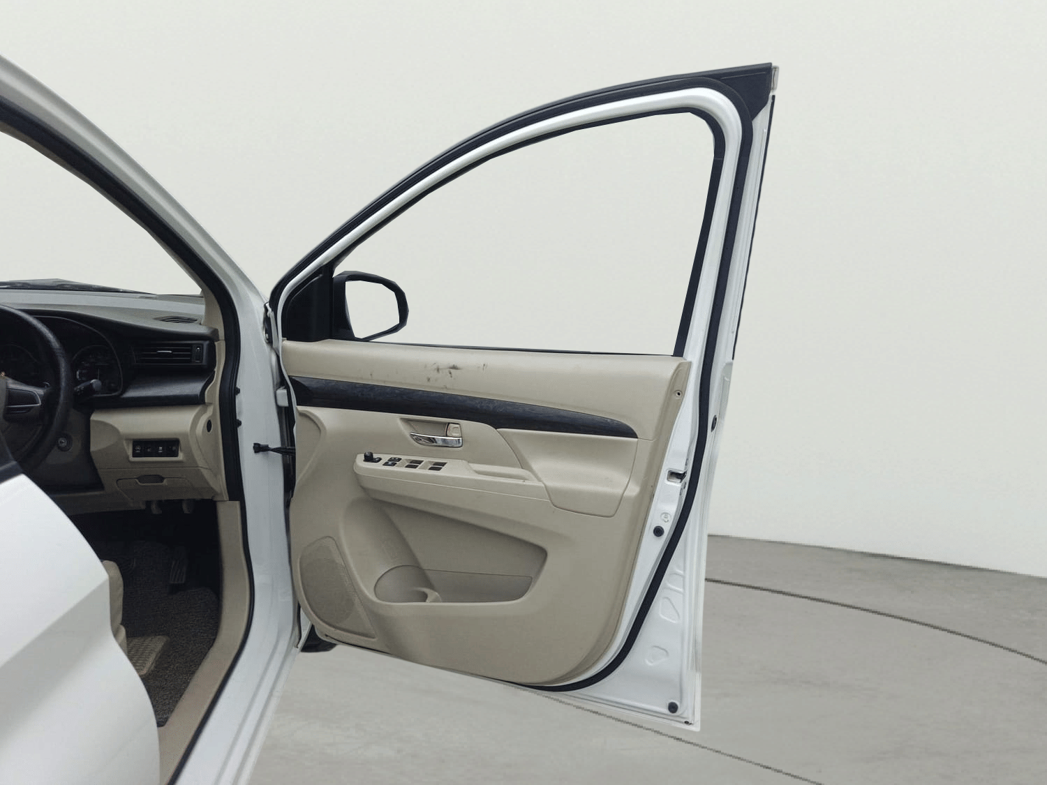 Used 2024 Maruti Suzuki Ertiga VXi AT Petrol Automatic interior RIGHT FRONT DOOR OPEN VIEW