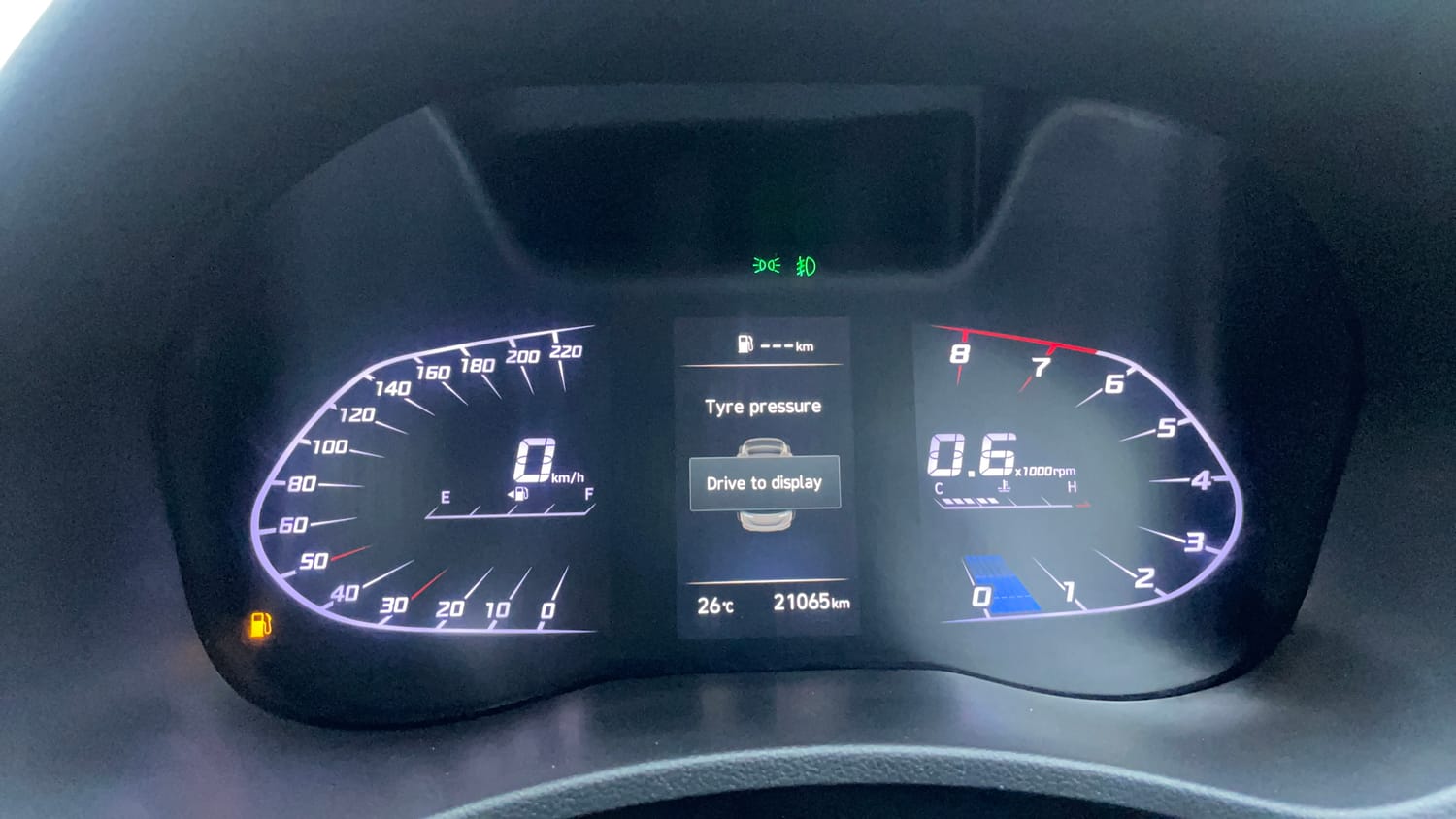 Used 2022 Hyundai Verna SX 1.5 MPi Petrol Manual interior CLUSTERMETER VIEW
