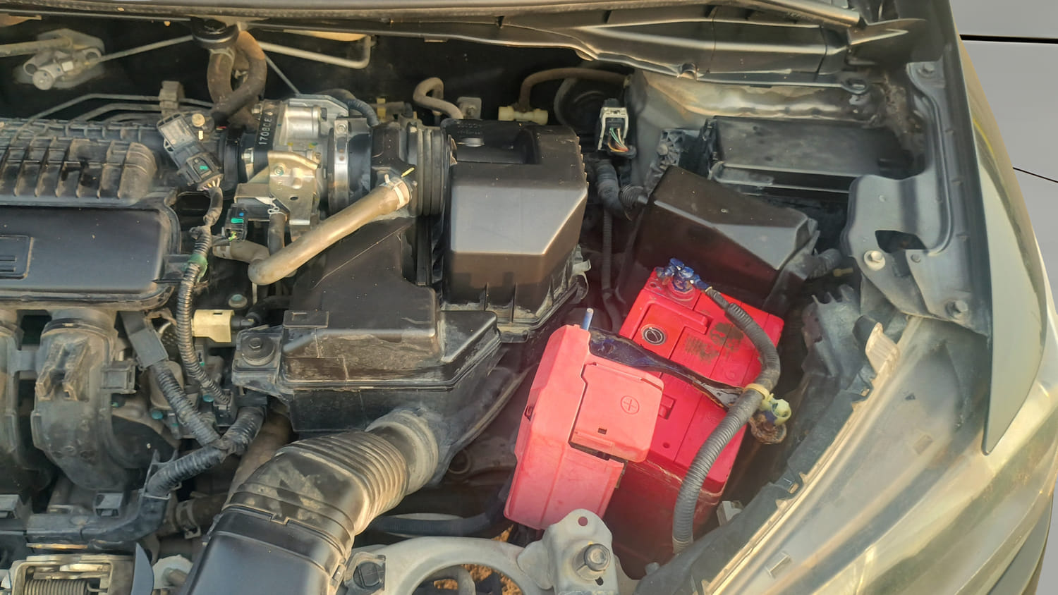 Used 2017 Honda Jazz V Petrol Petrol Manual engine ENGINE LEFT SIDE VIEW