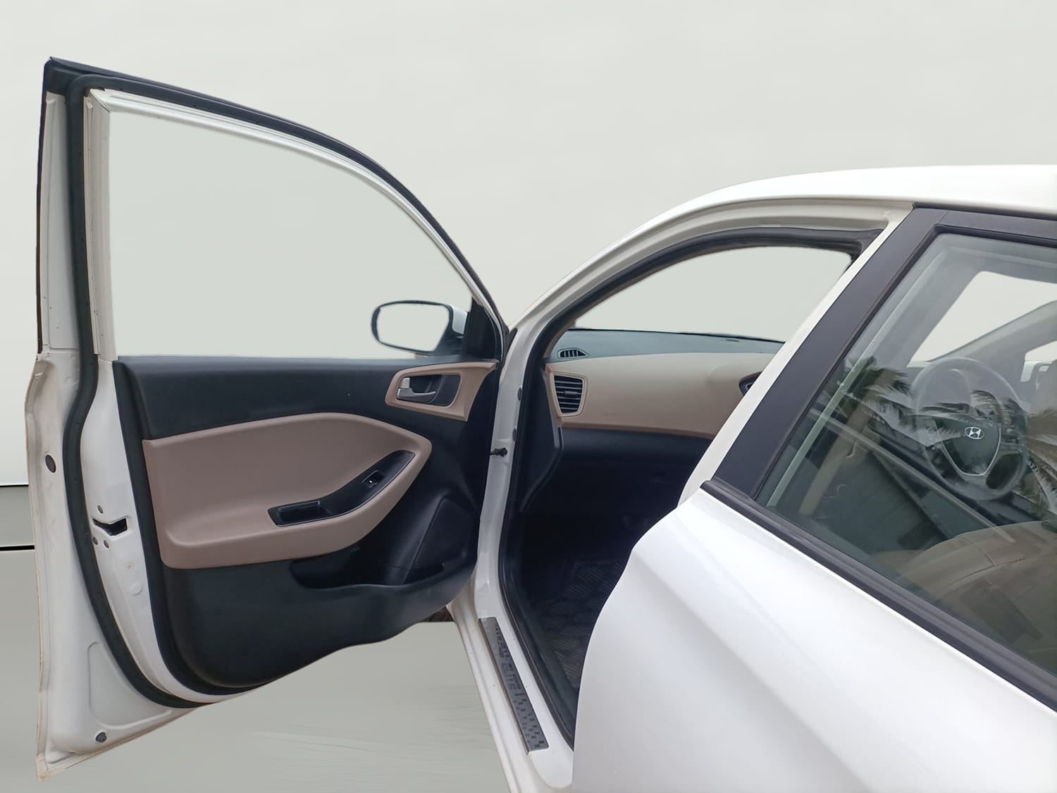 Used 2019 Hyundai Elite i20 Asta 1.2 AT Petrol Automatic interior LEFT FRONT DOOR OPEN VIEW
