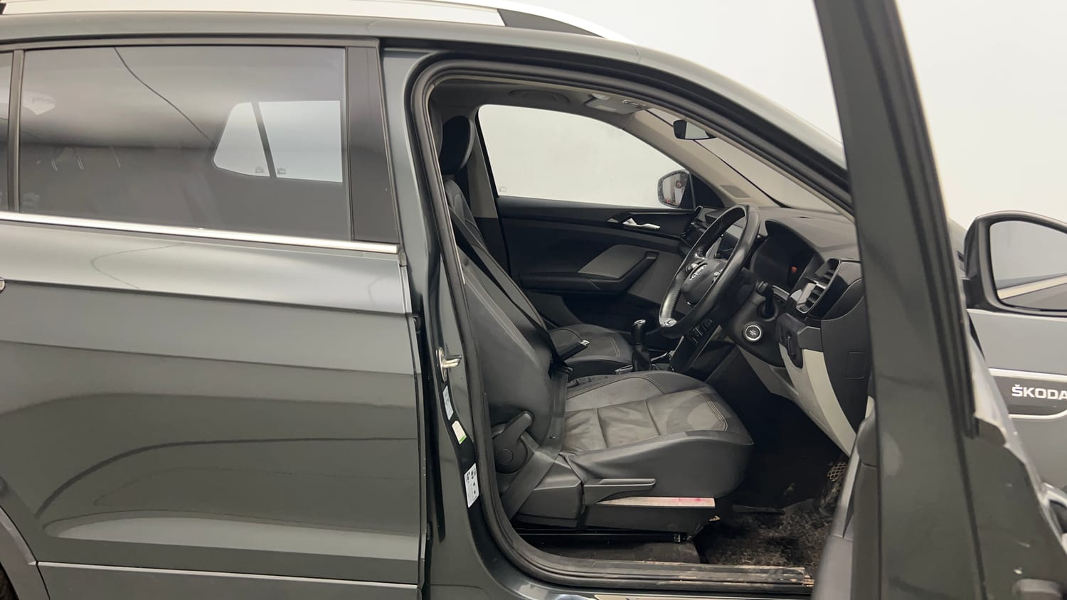 Used 2023 Skoda Kushaq Style 1.5L TSI MT Petrol Manual interior RIGHT SIDE FRONT DOOR CABIN VIEW