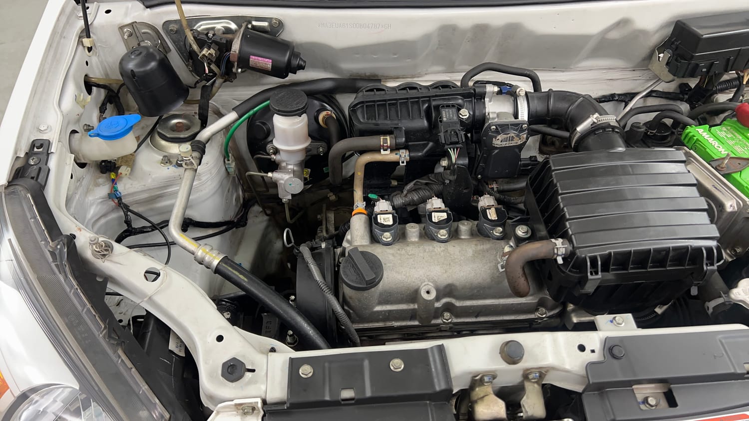 Used 2017 Maruti Suzuki Alto 800 LXi Petrol Manual engine ENGINE RIGHT SIDE VIEW