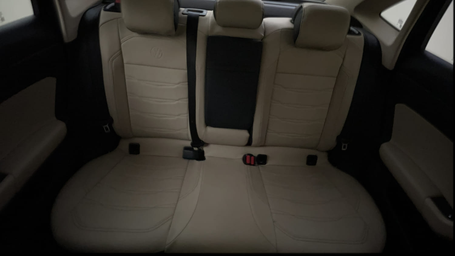 Used 2024 Volkswagen Virtus Highline 1.0 TSI AT Petrol Automatic interior REAR SEAT CONDITION VIEW