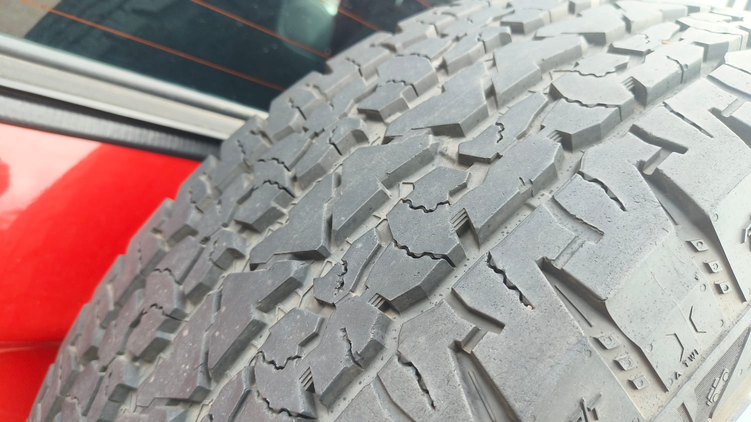 Used 2024 Mahindra Thar LX Hard Top Petrol MT 4WD Petrol Manual tyres SPARE TYRE VIEW