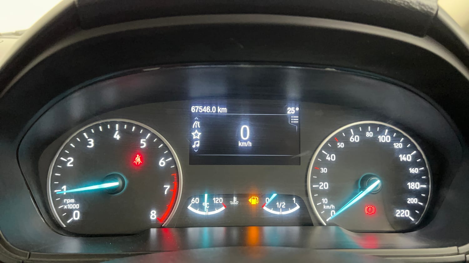 Used 2019 Ford EcoSport S Petrol Petrol Manual interior CLUSTERMETER VIEW