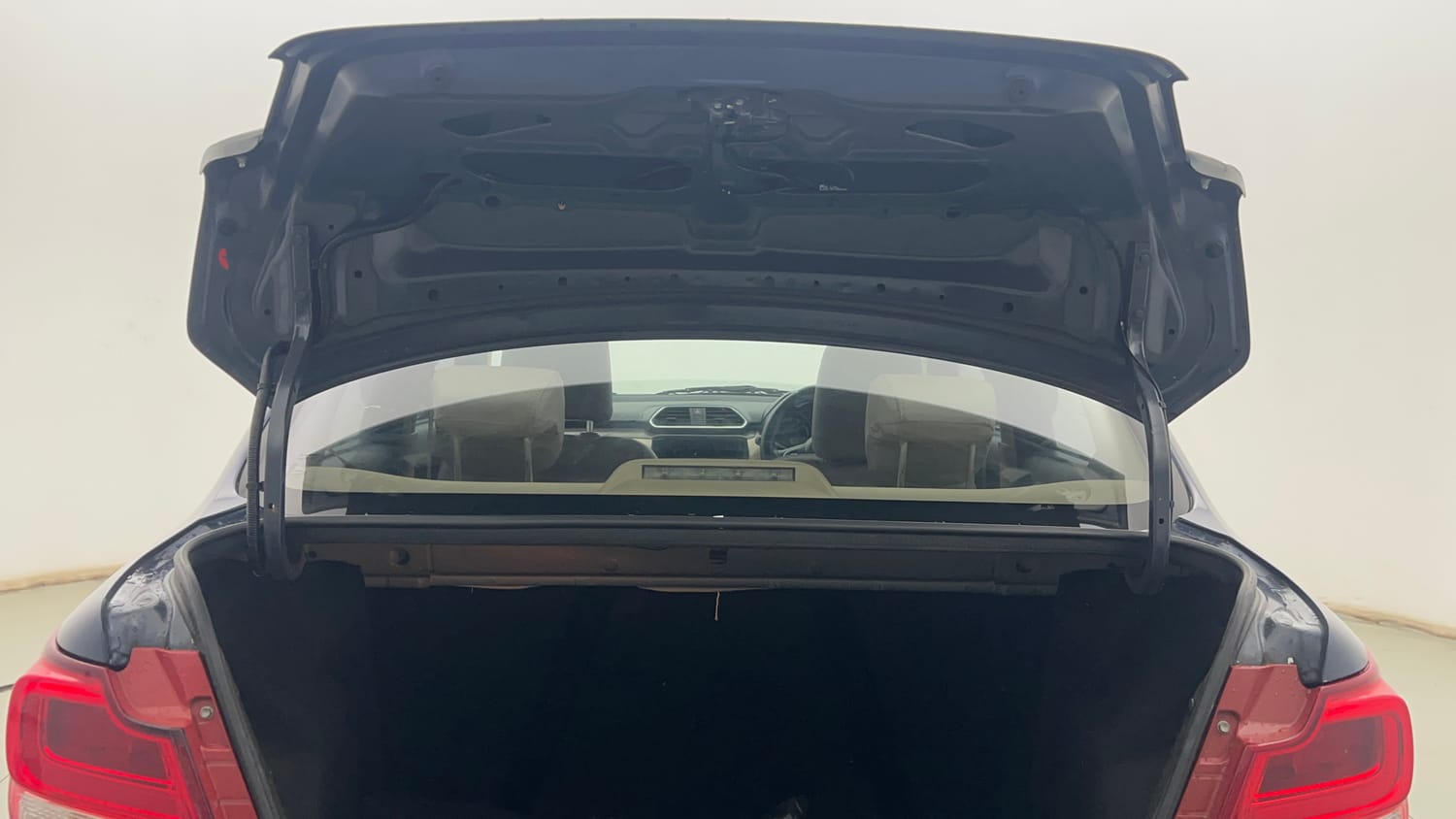 Used 2022 Maruti Suzuki Dzire VXi Petrol Manual interior DICKY DOOR OPEN VIEW