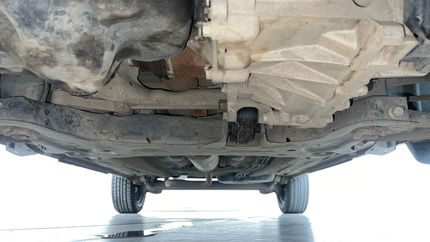 Used 2021 Ford EcoSport Trend 1.5L Ti-VCT Petrol Manual extra FRONT LEFT UNDERBODY VIEW