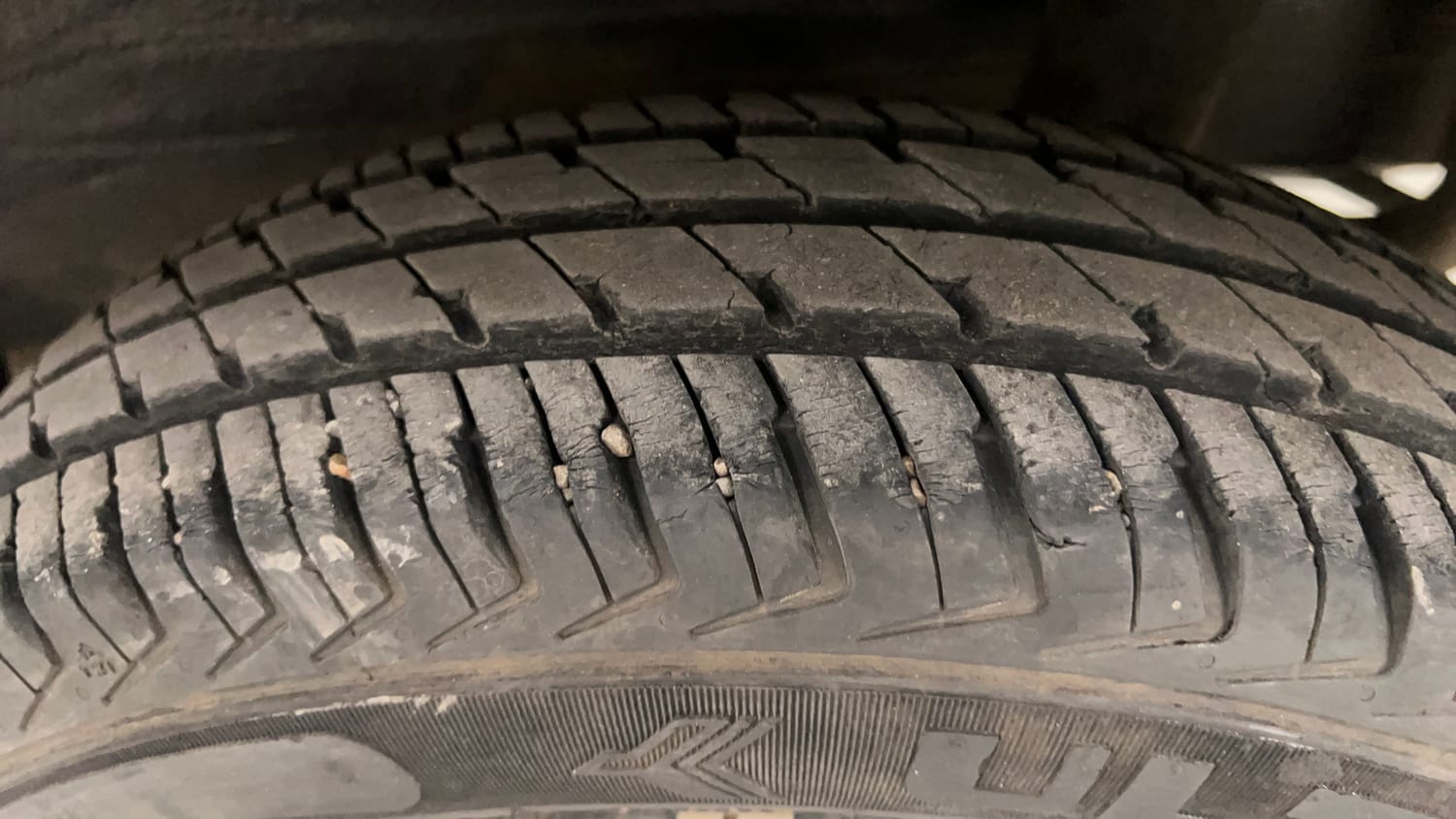 Used 2022 Maruti Suzuki Alto K10 VXi Petrol Manual tyres LEFT REAR TYRE TREAD VIEW
