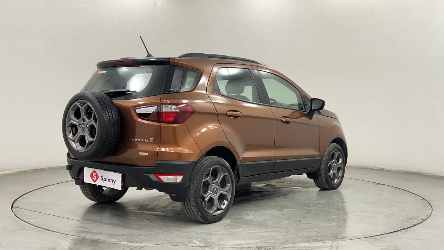 Used 2019 Ford EcoSport S Petrol Petrol Manual exterior RIGHT REAR CORNER VIEW