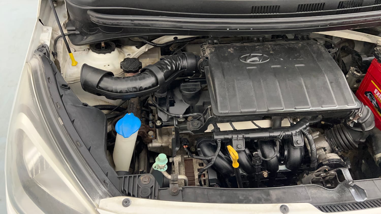 Used 2018 Hyundai Xcent SX Petrol Manual engine ENGINE RIGHT SIDE VIEW