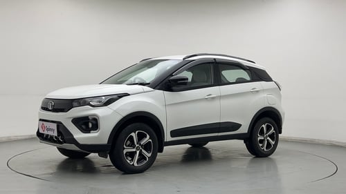 Used 2023 Tata Nexon XZ Plus Petrol Manual exterior LEFT FRONT CORNER VIEW