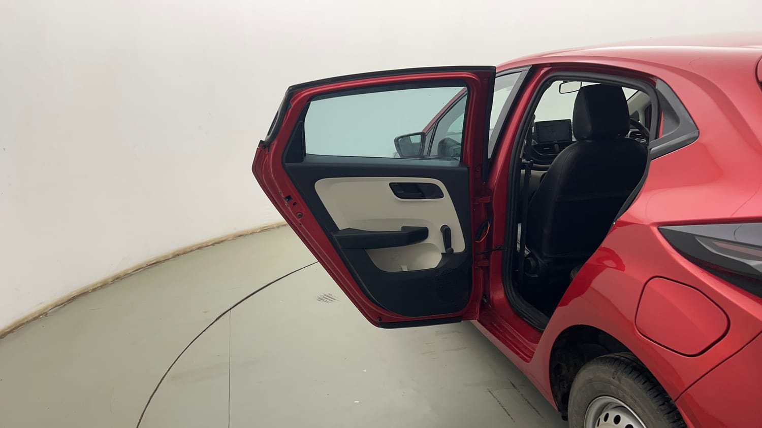 Used 2022 Tata Altroz XE Petrol Petrol Manual interior LEFT REAR DOOR OPEN VIEW