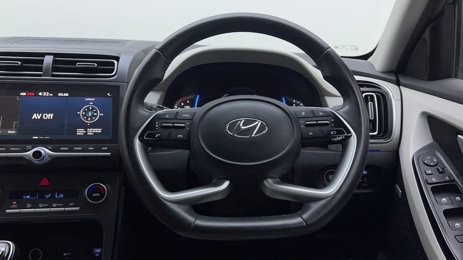 Used 2022 Hyundai Creta SX (O) 1.5 Diesel Diesel Manual interior STEERING VIEW
