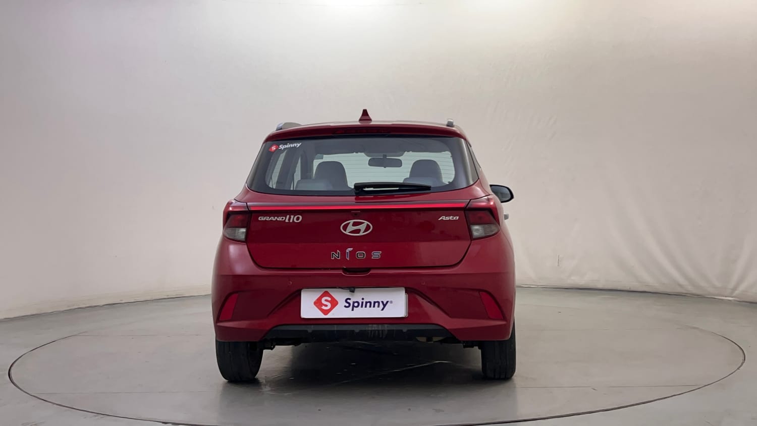 Used 2023 Hyundai Grand i10 Nios Asta 1.2 Kappa VTVT Petrol Manual exterior BACK VIEW