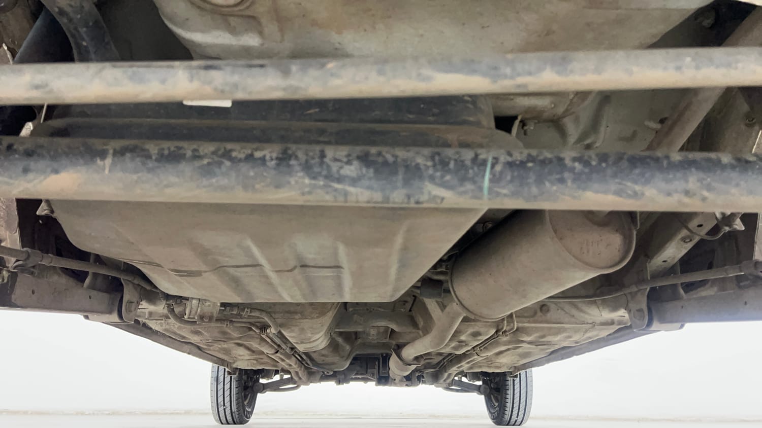 Used 2017 Maruti Suzuki Alto 800 LXi Petrol Manual extra REAR UNDERBODY VIEW (TAKEN FROM REAR)