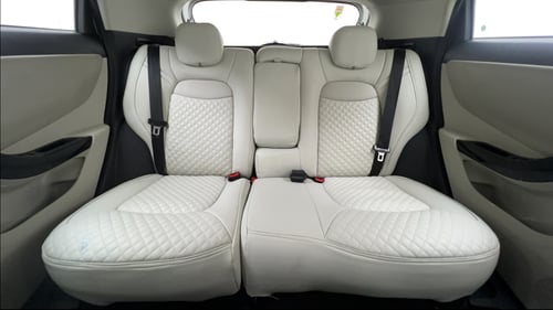 Used 2023 Tata Nexon XZ Plus Petrol Manual interior REAR SEAT CONDITION VIEW